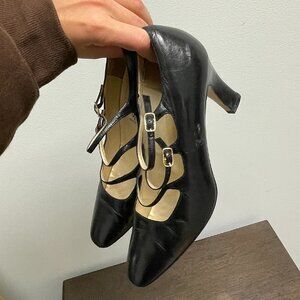 Vintage Strappy MJ Heels